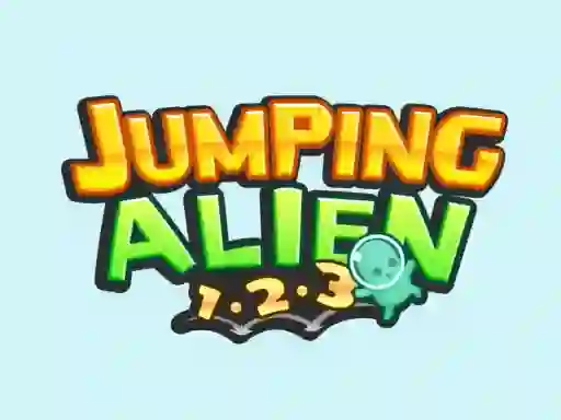 Spill Jumping Alien 1.2.3 online