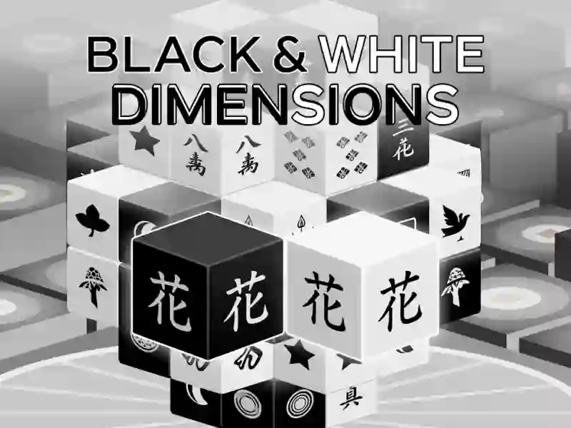 Spill Black and White Dimensions online