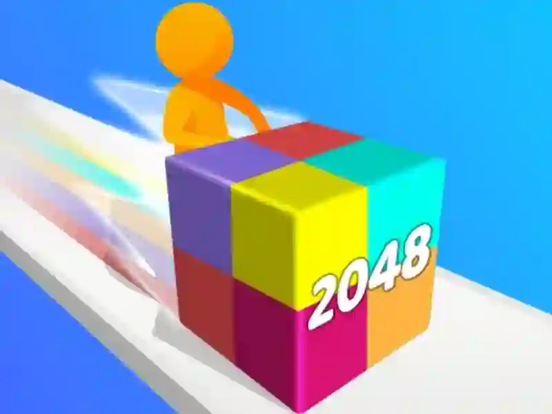 Spill Geometry Stack 2048 Run online