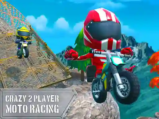 Spill Crazy 2 Player Moto Racing online