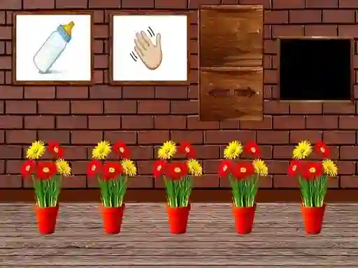 Spill Flower House Escape online