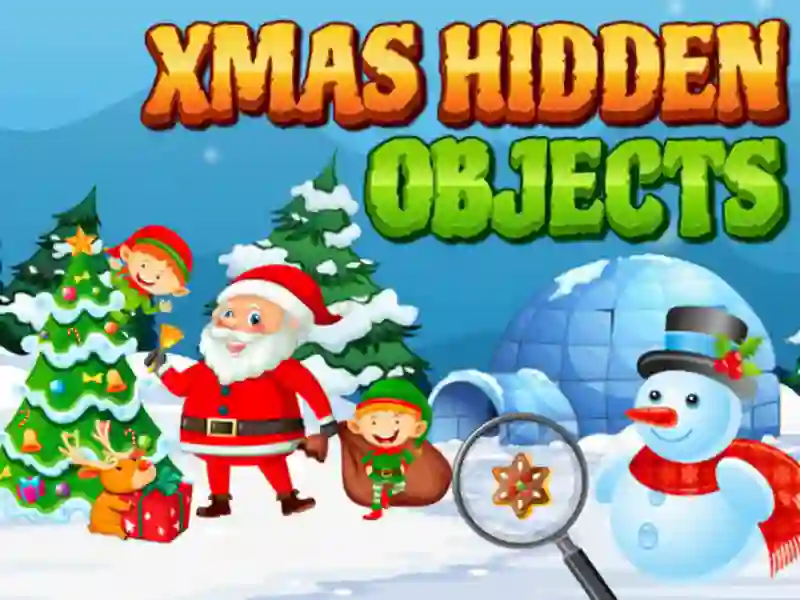 Spill Xmas hidden objects online