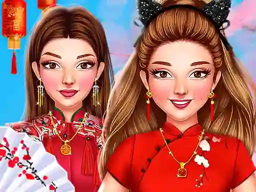 Spill Celebrity Chinese New Year Look online