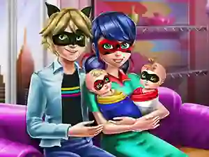 Spill Dotted Girl Family Day online