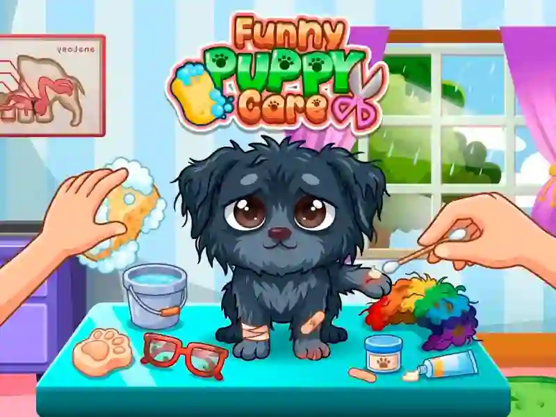 Spill Funny Puppy Care online