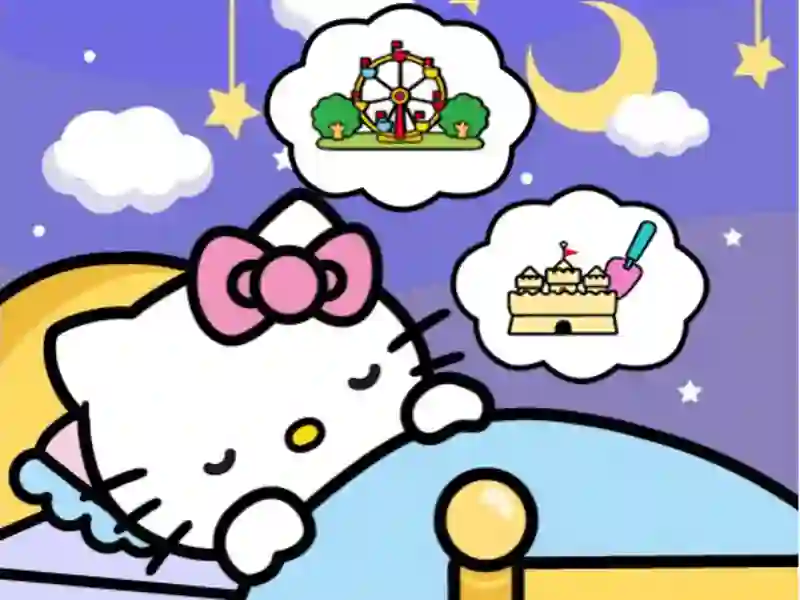 Spill Hello Kitty Good Night online