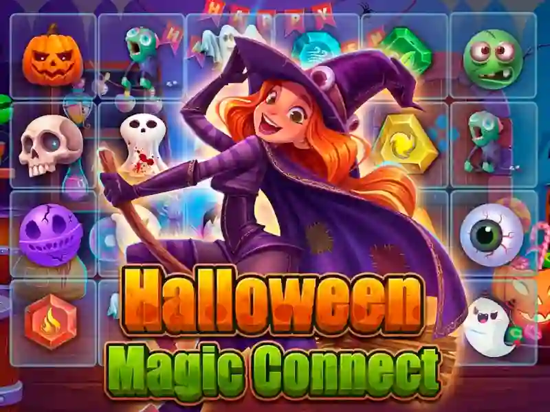 Spill Halloween Magic Connect online