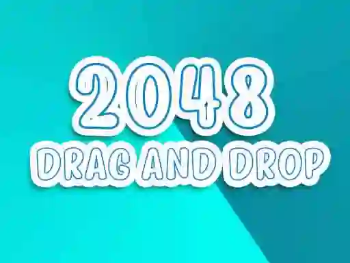 Spill 2048 Drag'nDrop online