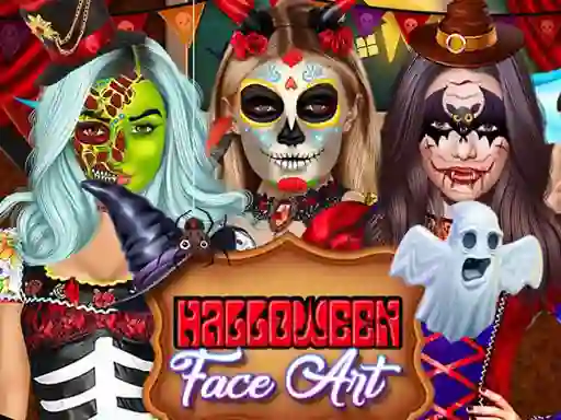Spill Kylie Jenner Halloween Face Art online