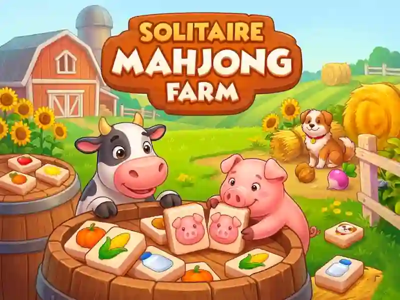 Spill Solitaire Mahjong Farm online