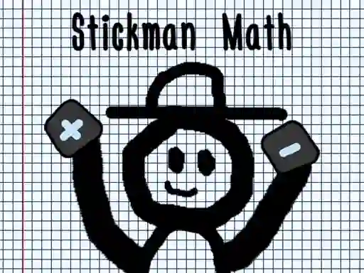 Spill Stickman Math online