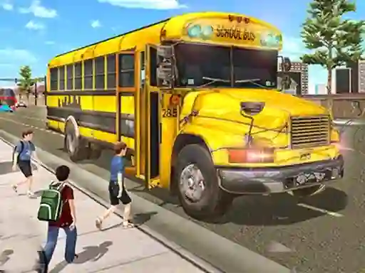 Spill City School Bus Driving online