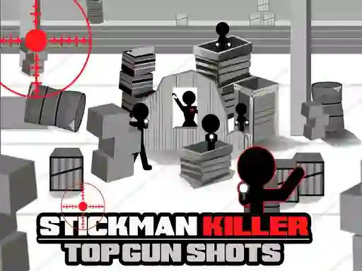 Spill Stickman Killer Top gun Shots online