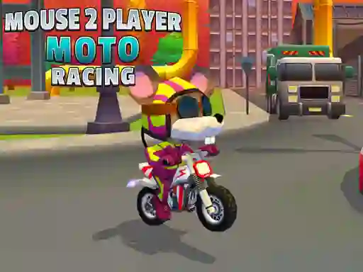 Spill Mouse 2 Player Moto Racing online