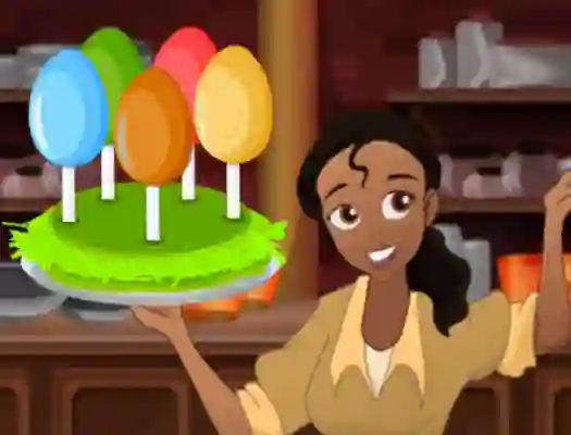 Spill Princess Easter Egg Decoration online