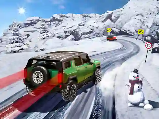 Spill Suv Snow Driving 3D online
