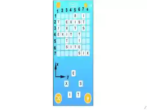 Spill Word Cross online