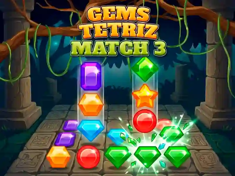 Spill Gems Tetriz Match 3 online