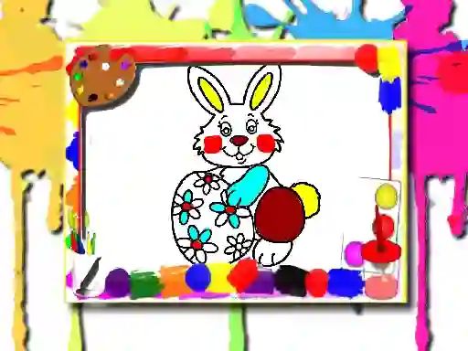 Spill Easter Coloring Book online