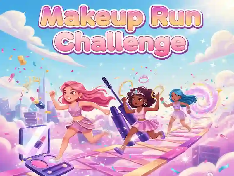 Spill Makeup Run Challenge online