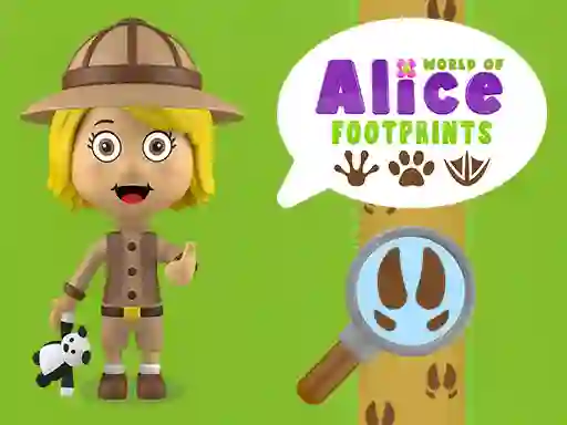 Spill World of Alice Footprints online