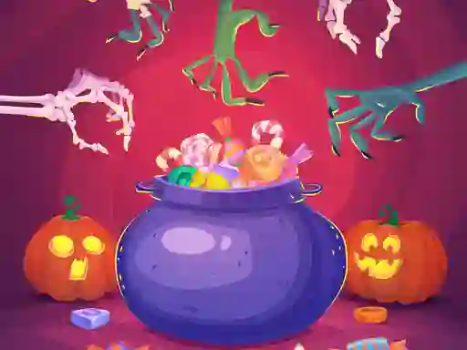 Spill Cute Halloween Monsters online