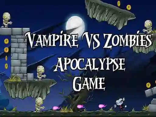 Spill Vamp kid vs The Zombies apocalipse online