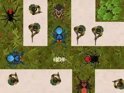 Spill Spider Tower Defense online