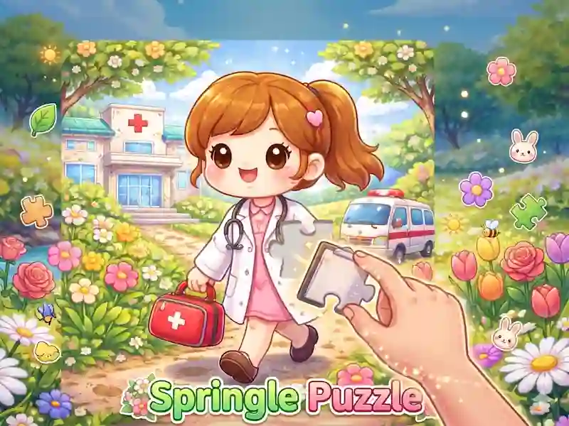 Spill Springle Puzzle online