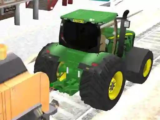 Spill Tractor Chained Towing Train 2018 online