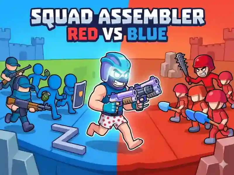 Spill Squad Assembler Red Vs Blue online