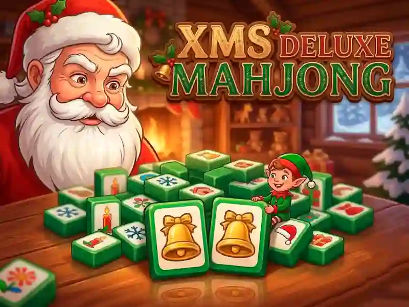 Spill Xmas Mahjong Deluxe online