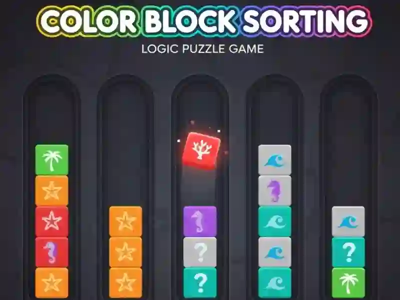 Spill Color Block Sorting online