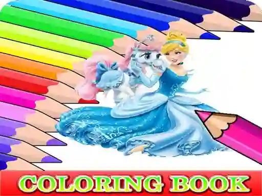Spill Coloring Book for Cinderella online