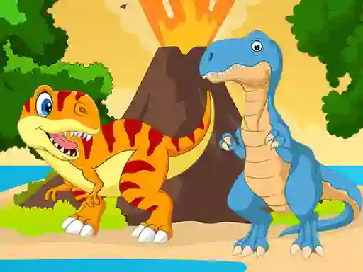 Spill Dino Jigsaw online