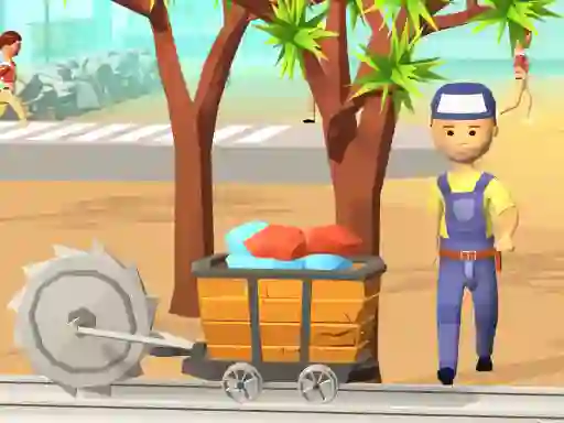 Spill Stone Miner 3d online
