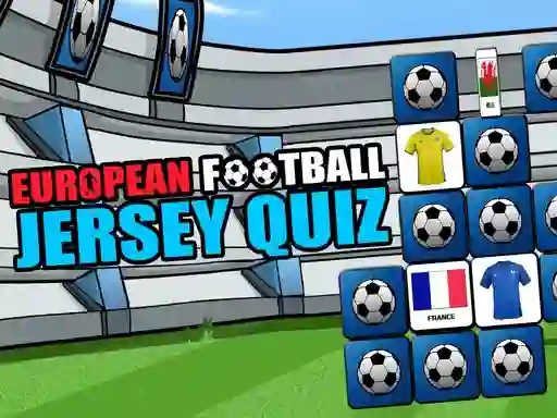 Spill European Football Jersey Quiz online