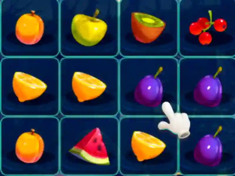 Spill Fruit blocks puzzles online