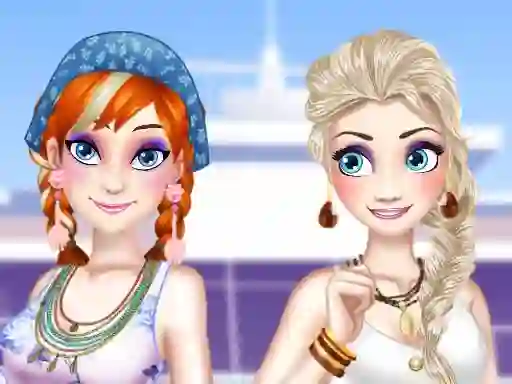 Spill Ella and Anna Spring Break online