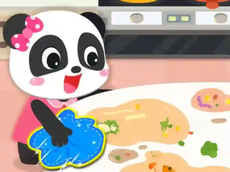 Spill Baby Panda Cleanup online