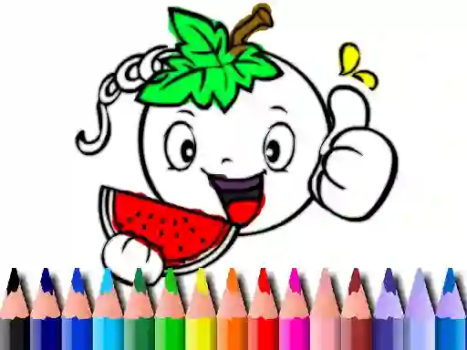 Spill Back To School: Vegy Coloring Book online