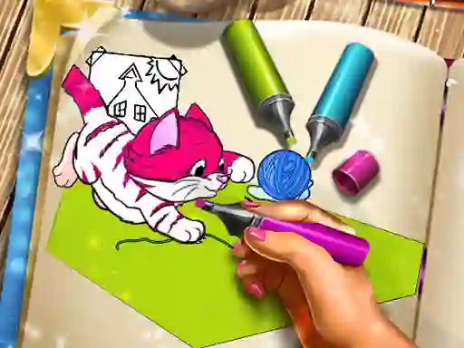 Spill Pets Coloring Book online