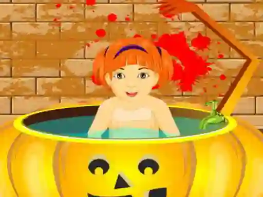 Spill Little Baby Halloween Bathing online