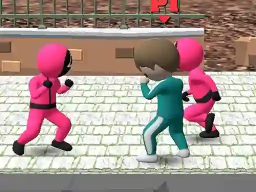 Spill Squid Game Multiplayer Fighting online