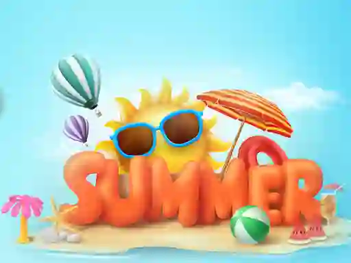 Spill Happy summer jigsaw puzzle online