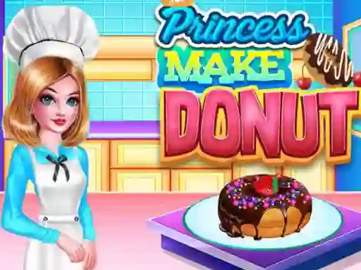 Spill Princess Make Donut online