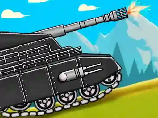 Spill Tank Fury: Boss Battle 2D online