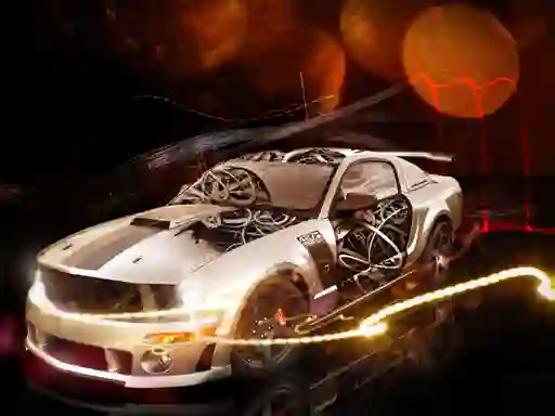 Spill Cool Cars Jigsaw Puzzle online