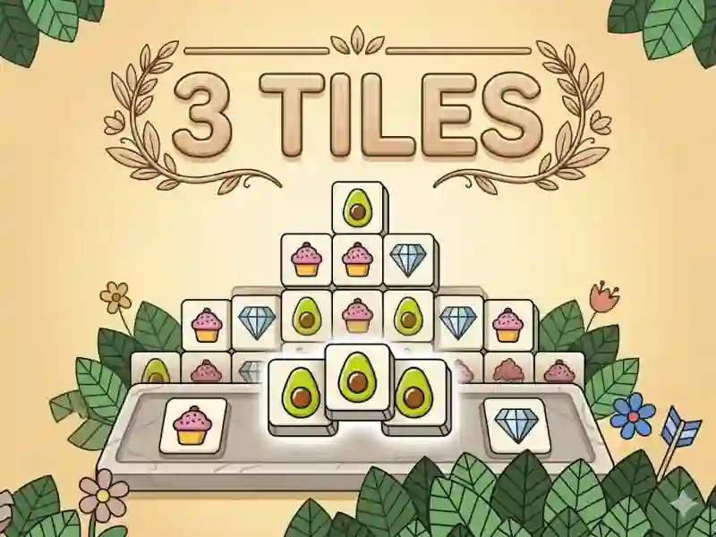 Spill 3 Tiles online