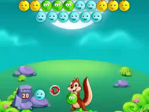Spill Cute Bubble Shooter online